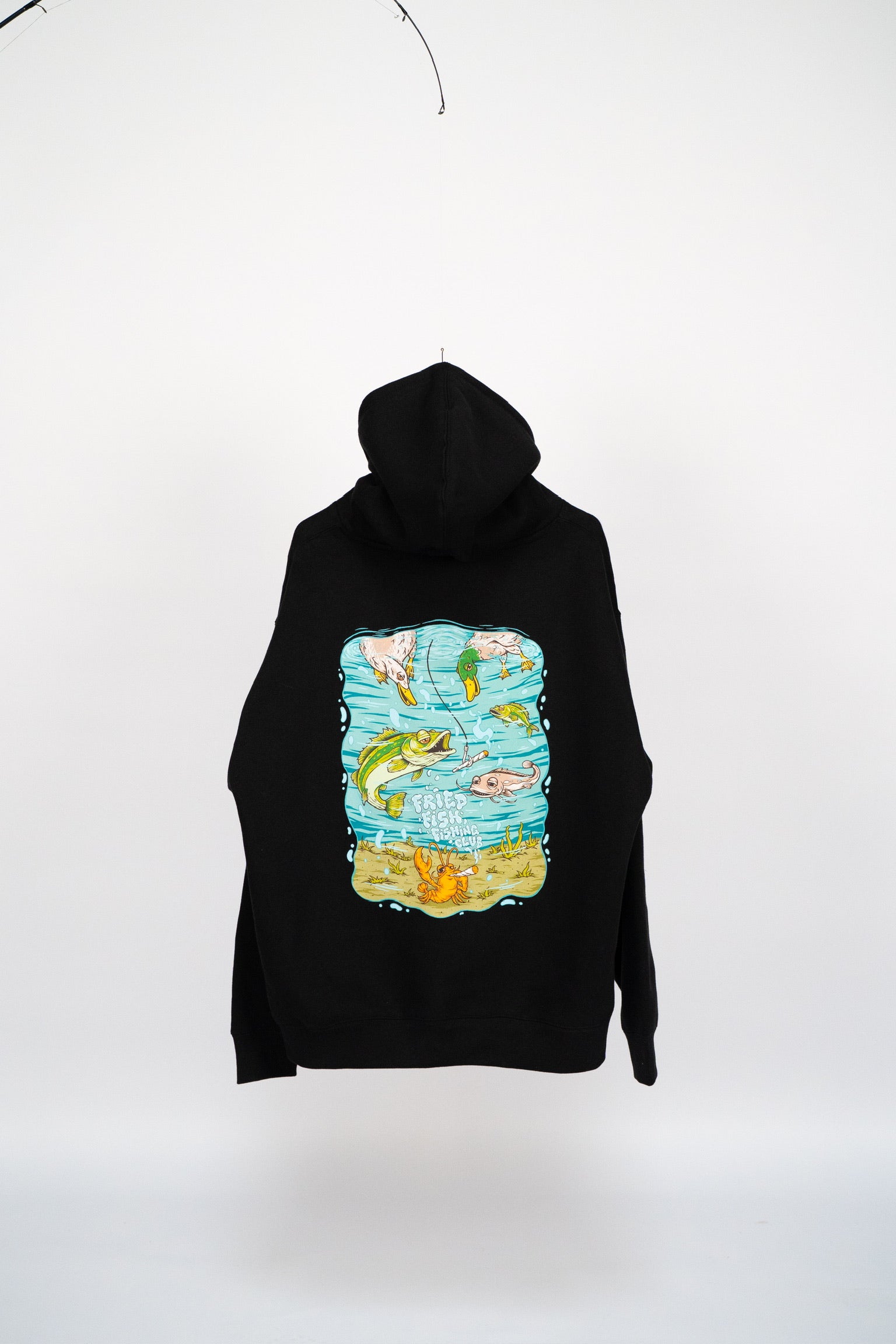 "Under The Influence" Black Hoodie
