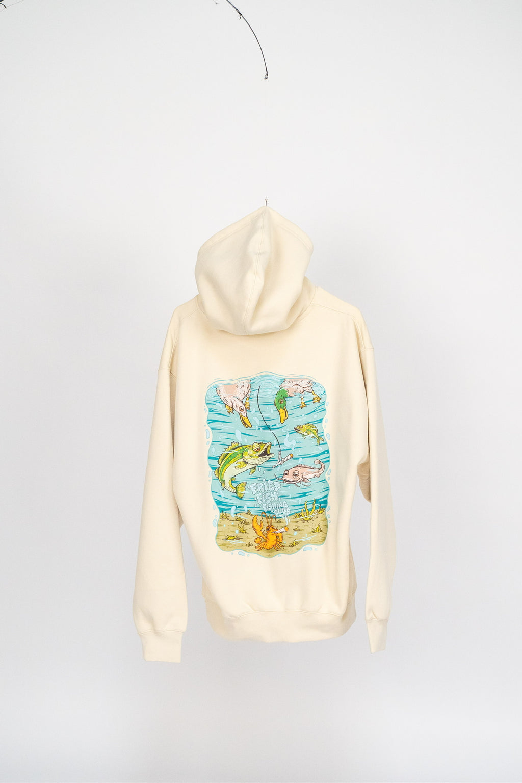 "Under The Influence" Bone Hoodie