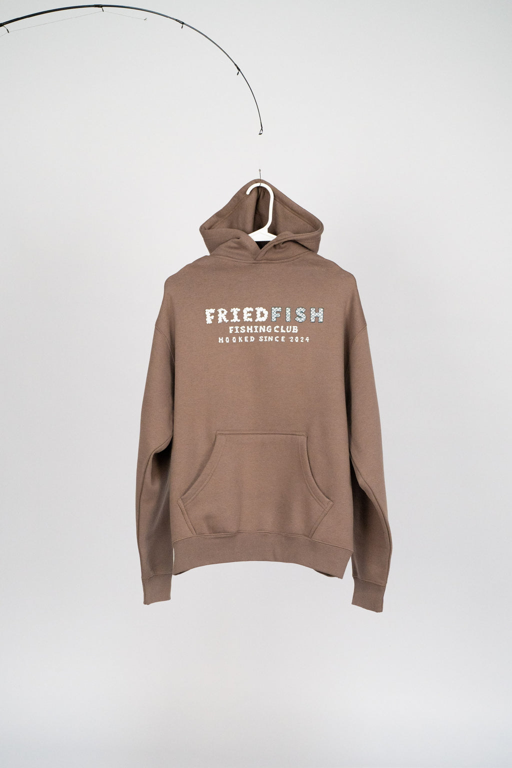 "Fried Fisherman" Taupe Hoodie