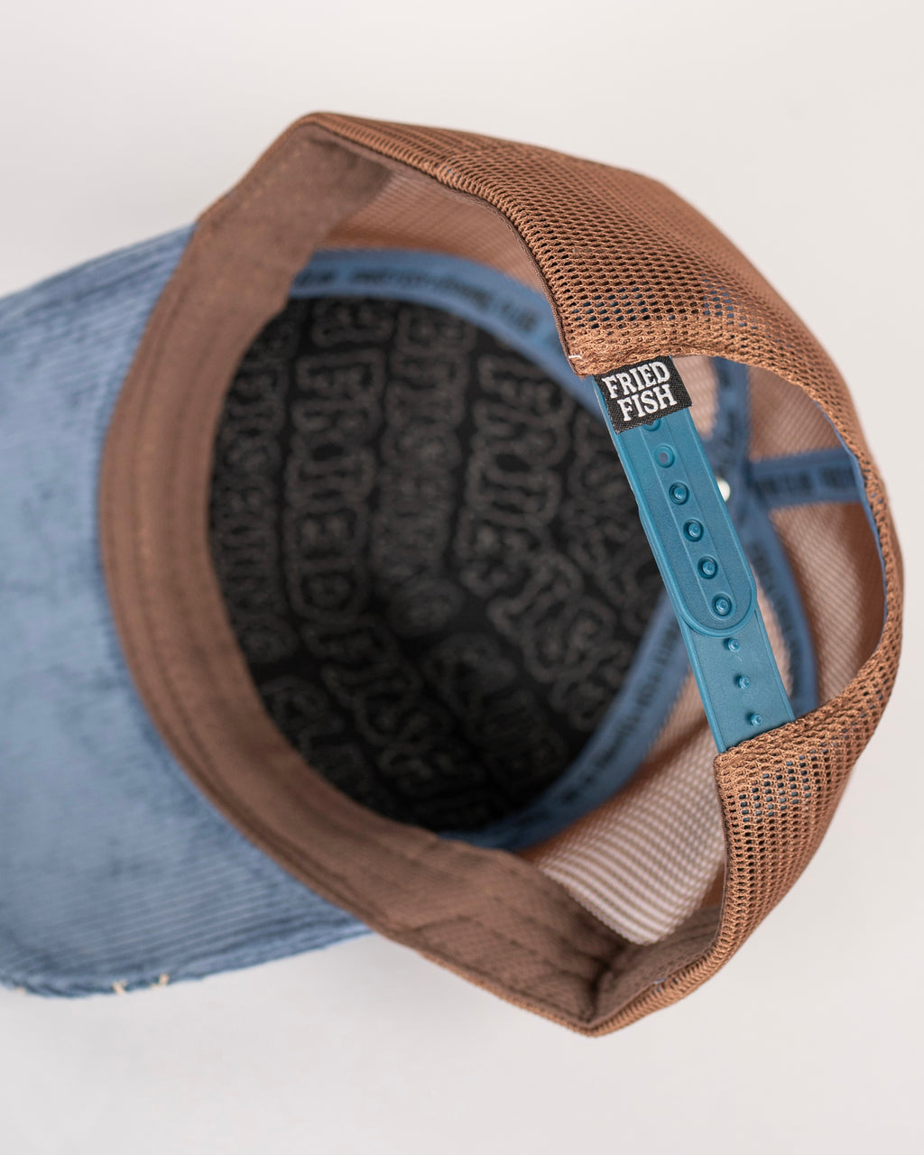 "Just One More Cast" Corduroy Trucker Hat